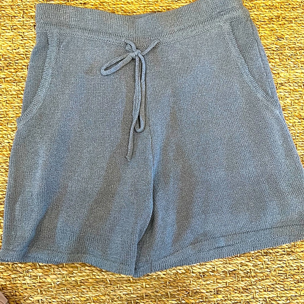 Every soft shorts. Blue gray.
